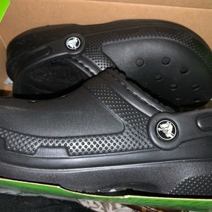 Size 4 Fur Crocs